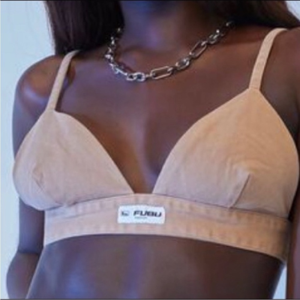 FUBU X Forever 21 Denim Bralette Top